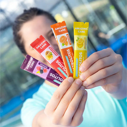 6 Cajas Electrolitos 12 Sticks Limonada (72 sticks)