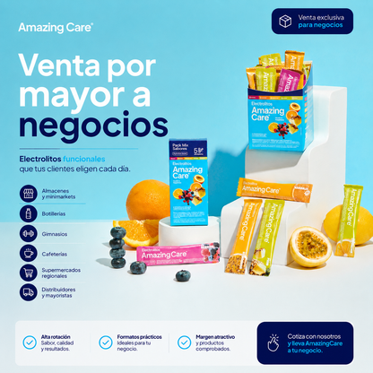 Pack Inicial - 10 Cajas Electrolitos de 30 Sticks Todos los Sabores (300 sticks)