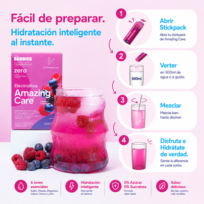 3 Cajas Display de 30 Sticks Berries (90 Sticks)