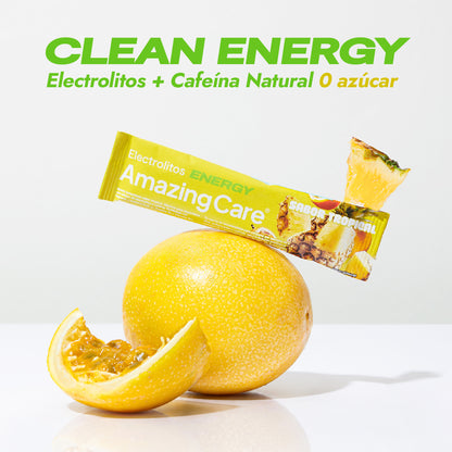 6 Cajas Electrolitos Energy 10 Sticks Tropical (60 sticks)