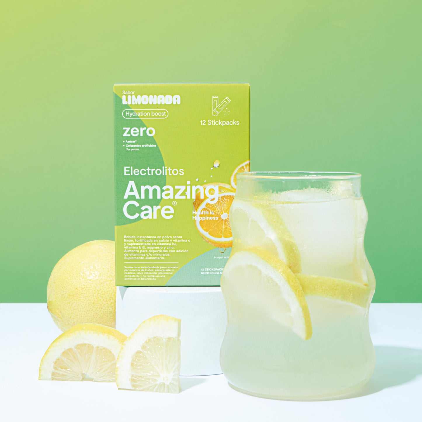 3 Cajas Display de 30 Sticks Sabor Limonada (90 Sticks)
