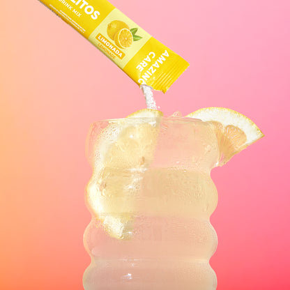 6 Cajas Electrolitos 12 Sticks Limonada (72 sticks)