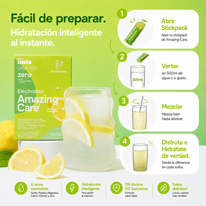 3 Cajas Display de 30 Sticks Sabor Limonada (90 Sticks)