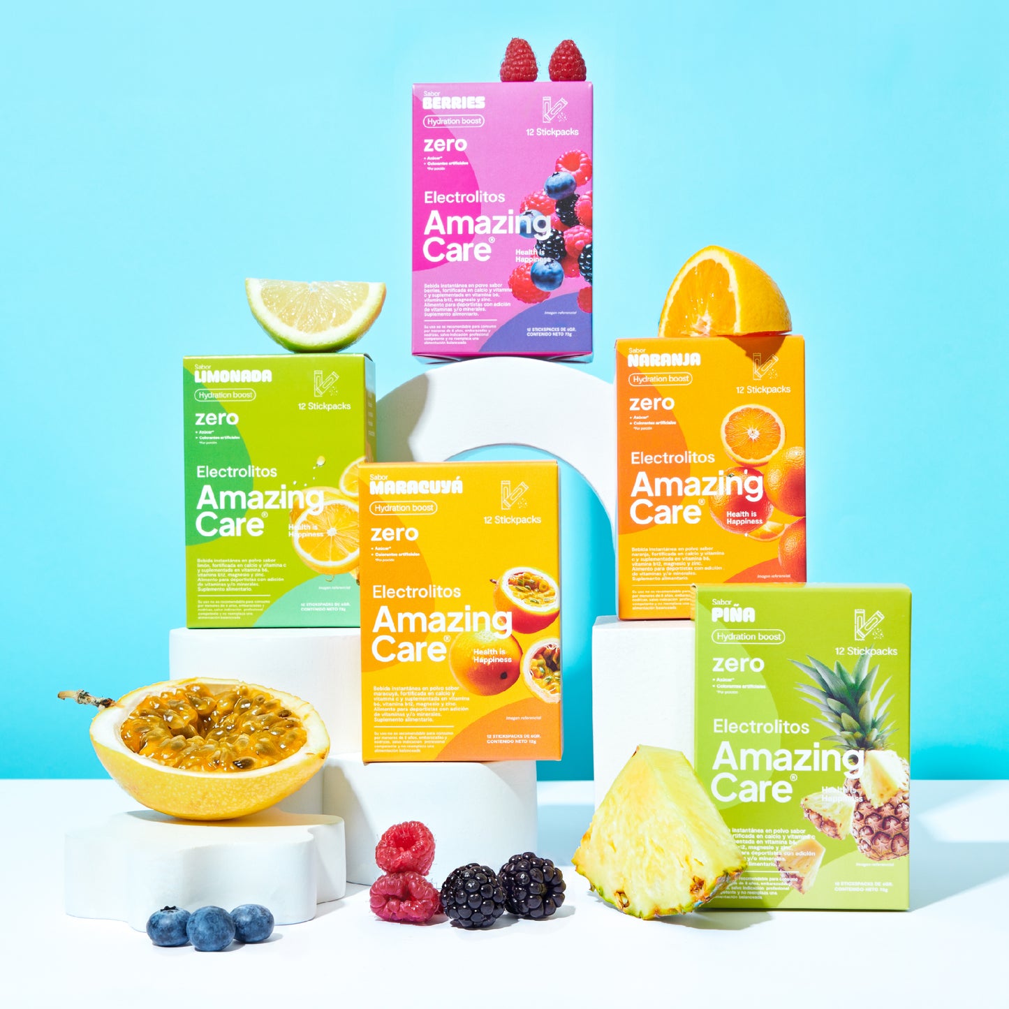 3 Cajas Display de 30 Sticks Berries (90 Sticks)