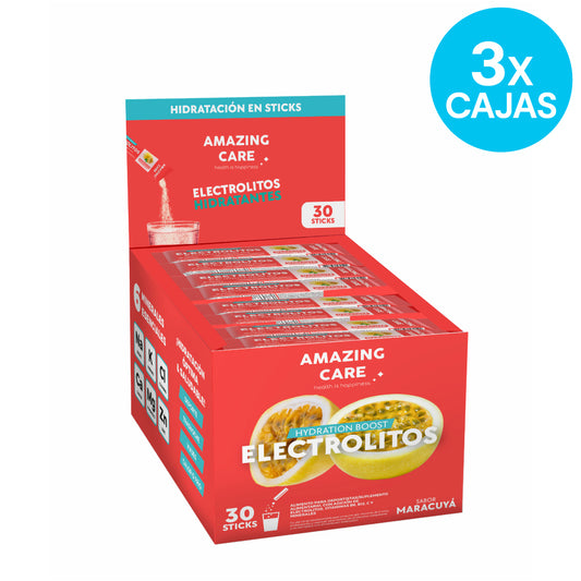 3 Cajas Display de 30 Sticks Maracuyá (90 Sticks)