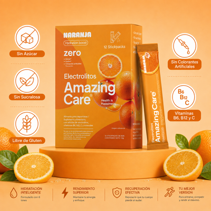 3 Cajas Display de 30 Sticks Naranja (90 Sticks)